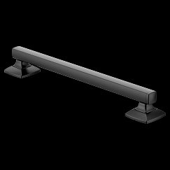 MOEN YG5118BL Voss  18" Designer Grab Bar In Matte Black