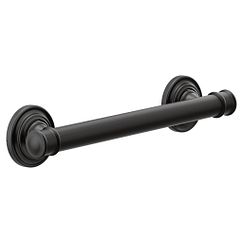 MOEN YG6412BL Belfield  12" Designer Grab Bar In Matte Black