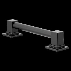 MOEN YG8812BL 90 Degree  12" Designer Grab Bar In Matte Black