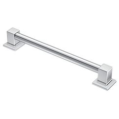 MOEN YG8824CH 90 Degree  24" Designer Grab Bar In Chrome