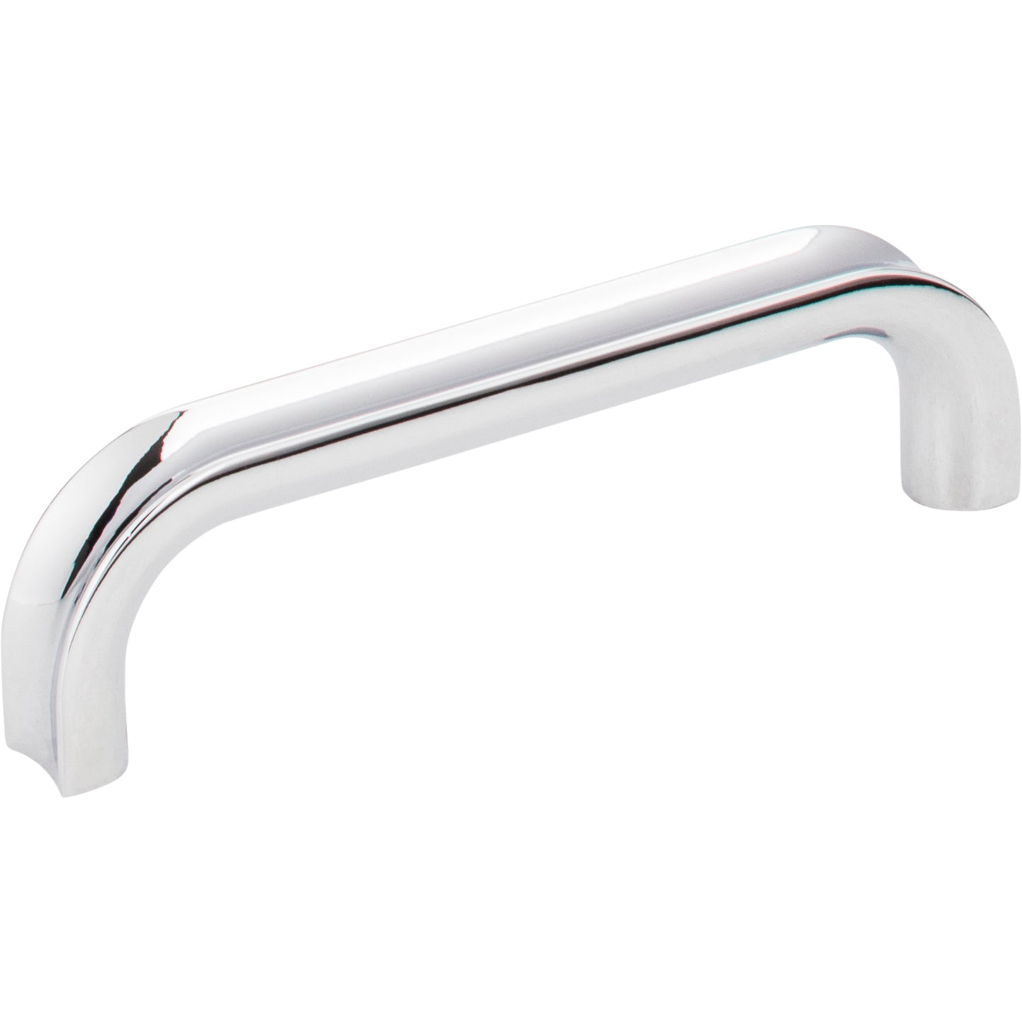 JEFFREY ALEXANDER 667-96PC 96 mm Center-to-Center Polished Chrome Rae Cabinet Pull