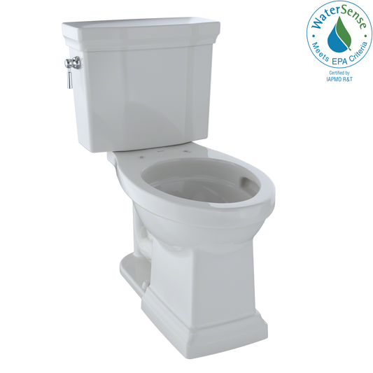 TOTO CST404CUFG#11 Promenade II 1G Two-Piece Elongated 1.0 GPF Universal Height Toilet with CEFIONTECT , Colonial White