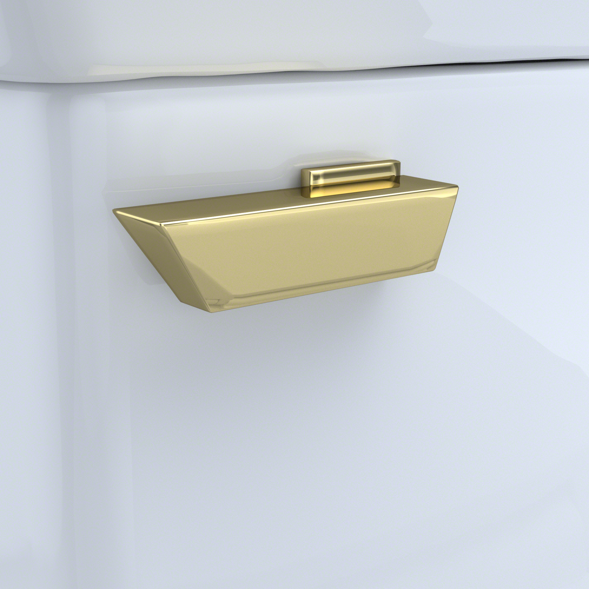 TOTO THU225#PB TRIP LEVER - POLISHED BRASS For SOIREE TOILET TANK , Polished Brass