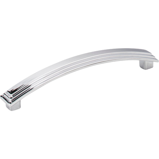 ELEMENTS 351-128PC 128 mm Center-to-Center Polished Chrome Arched Calloway Cabinet Pull