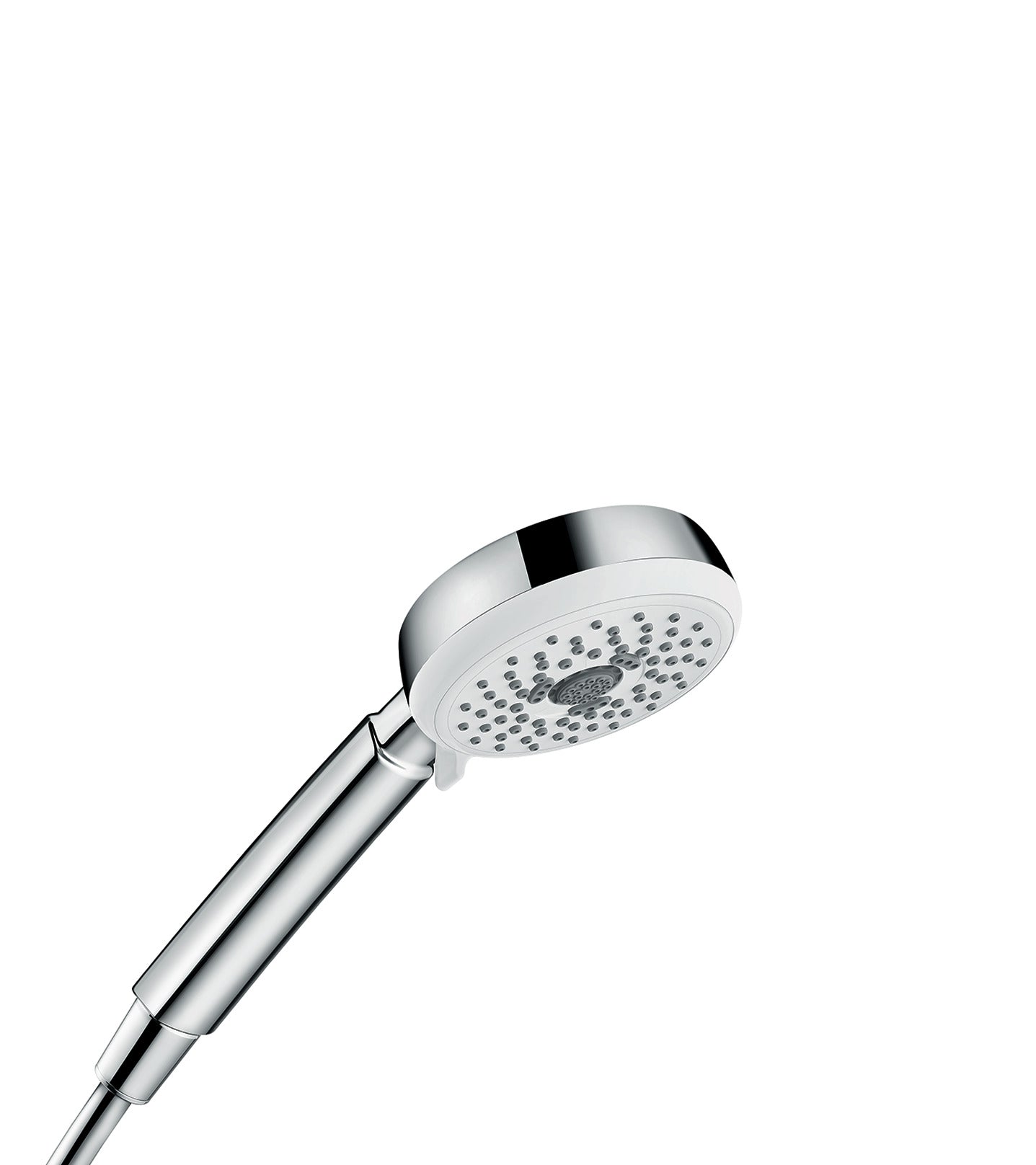 HANSGROHE 26826401 Crometta 100 Handshower 3-Jet, 2.0 GPM in White/Chrome