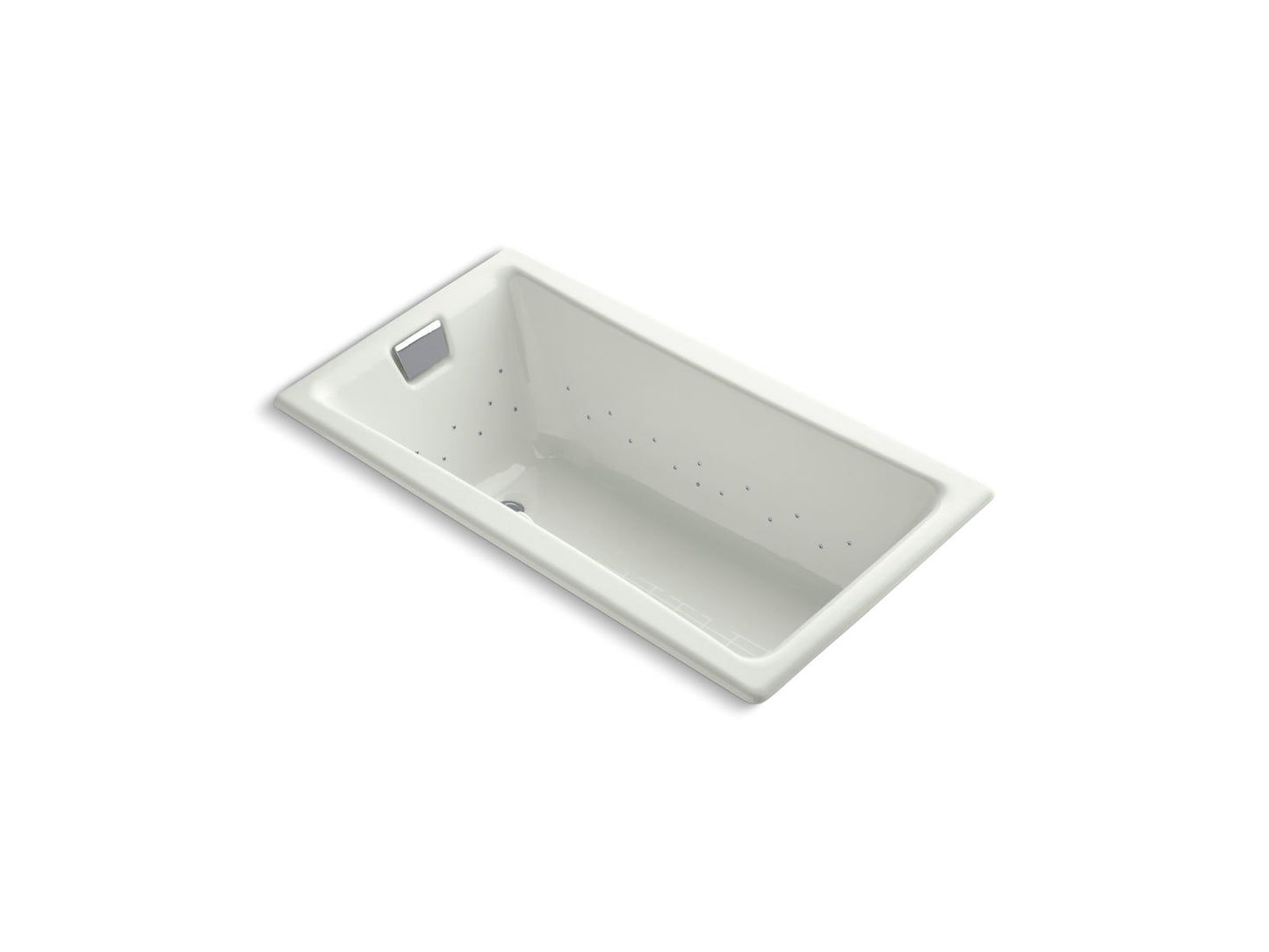 KOHLER K-852-GHCP-NY Tea-For-Two 60" X 32" Drop-In Heated Bubblemassage Air Bath In Dune