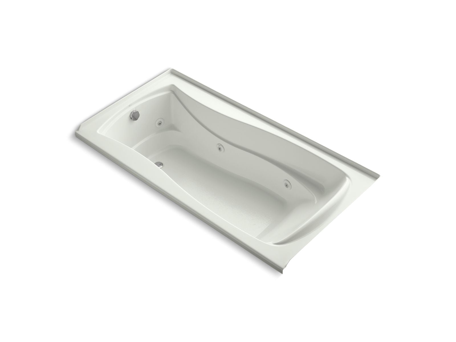 KOHLER K-1257-L-NY Mariposa 72" X 36" Alcove Whirlpool Bath, Left Drain In Dune