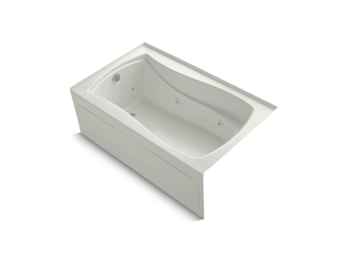 KOHLER K-1239-LA-NY Mariposa 60" X 36" Alcove Whirlpool, Left Drain In Dune