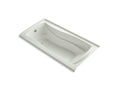 KOHLER K-1259-LW-NY Mariposa 72" X 36" Alcove Bath With Bask Heated Surface, Left Drain In Dune