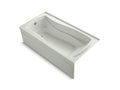 KOHLER K-1259-LA-NY Mariposa 72" X 36" Alcove Bath, Left Drain In Dune