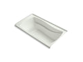KOHLER K-1229-RW-NY Mariposa 66" X 36" Alcove Bath With Bask Heated Surface, Right Drain In Dune