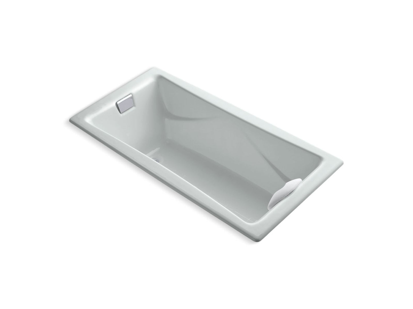 KOHLER K-863-95 Tea-For-Two 71-3/4" X 36" Drop-In Bath In Ice Grey