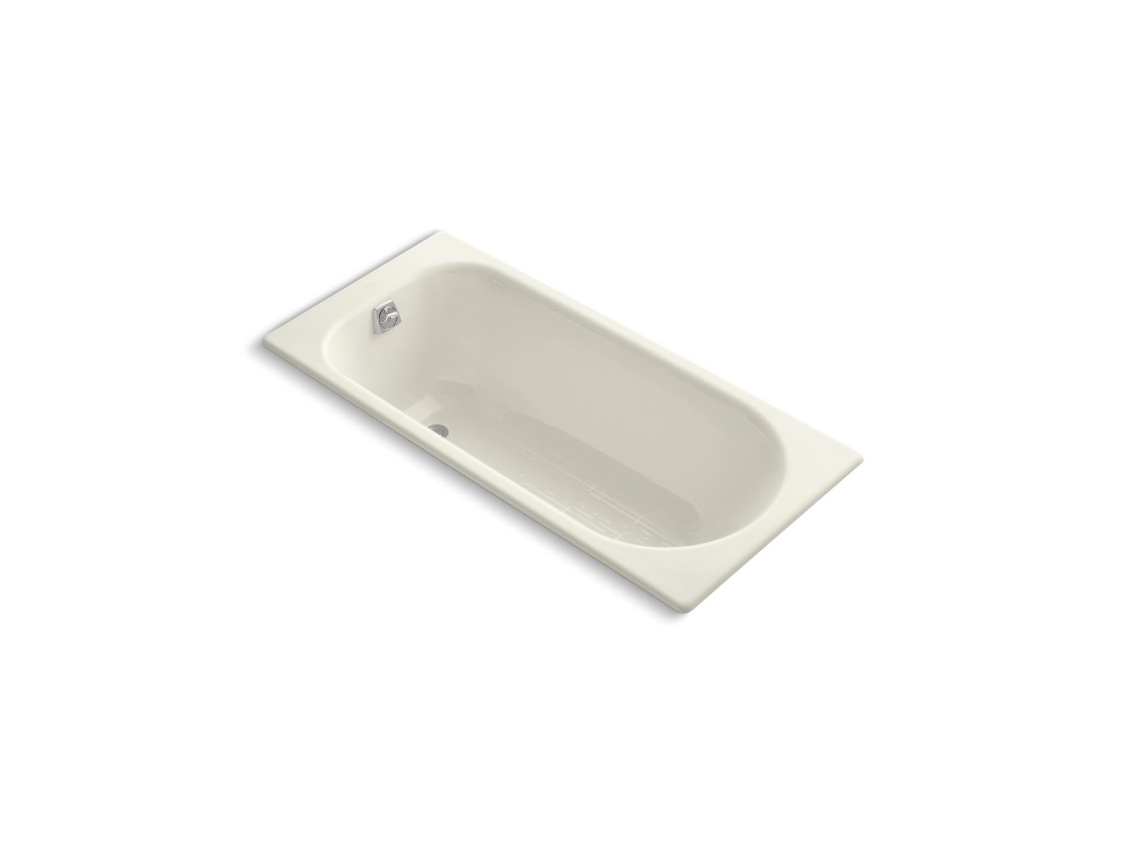 KOHLER K-941-96 Soissons 59" X 27-1/2" Drop-In Bath In Biscuit
