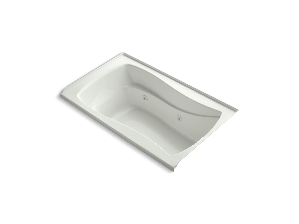 KOHLER K-1239-RH-NY Mariposa 60" X 36" Alcove Heated Whirlpool, Right Drain And Heater In Dune