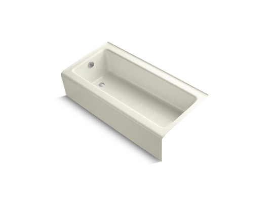 KOHLER K-837-96 Bellwether 60" X 30-1/4" Alcove Bath, Left Drain In Biscuit