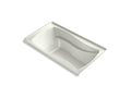 KOHLER K-1224-GHRF-NY Mariposa 66" X 36" Alcove Heated Bubblemassage Air Bath, Right Drain In Dune