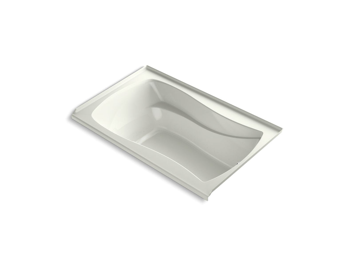 KOHLER K-1242-RW-NY Mariposa 60" X 36" Alcove Bath With Bask Heated Surface, Right Drain In Dune