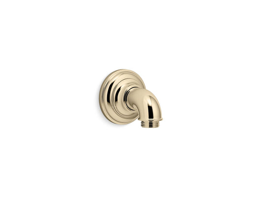 KOHLER K-72796-AF Artifacts Wall-Mount Supply Elbow In Vibrant French Gold