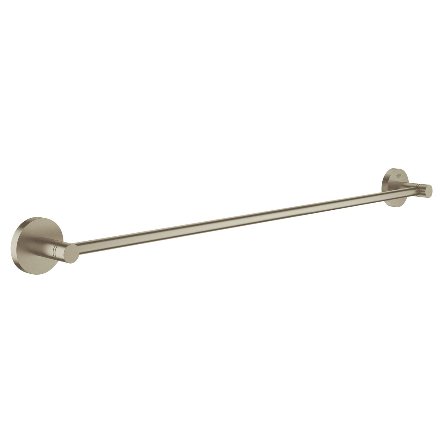 GROHE 40366EN1 Essentials Brushed Nickel 24" Towel Bar