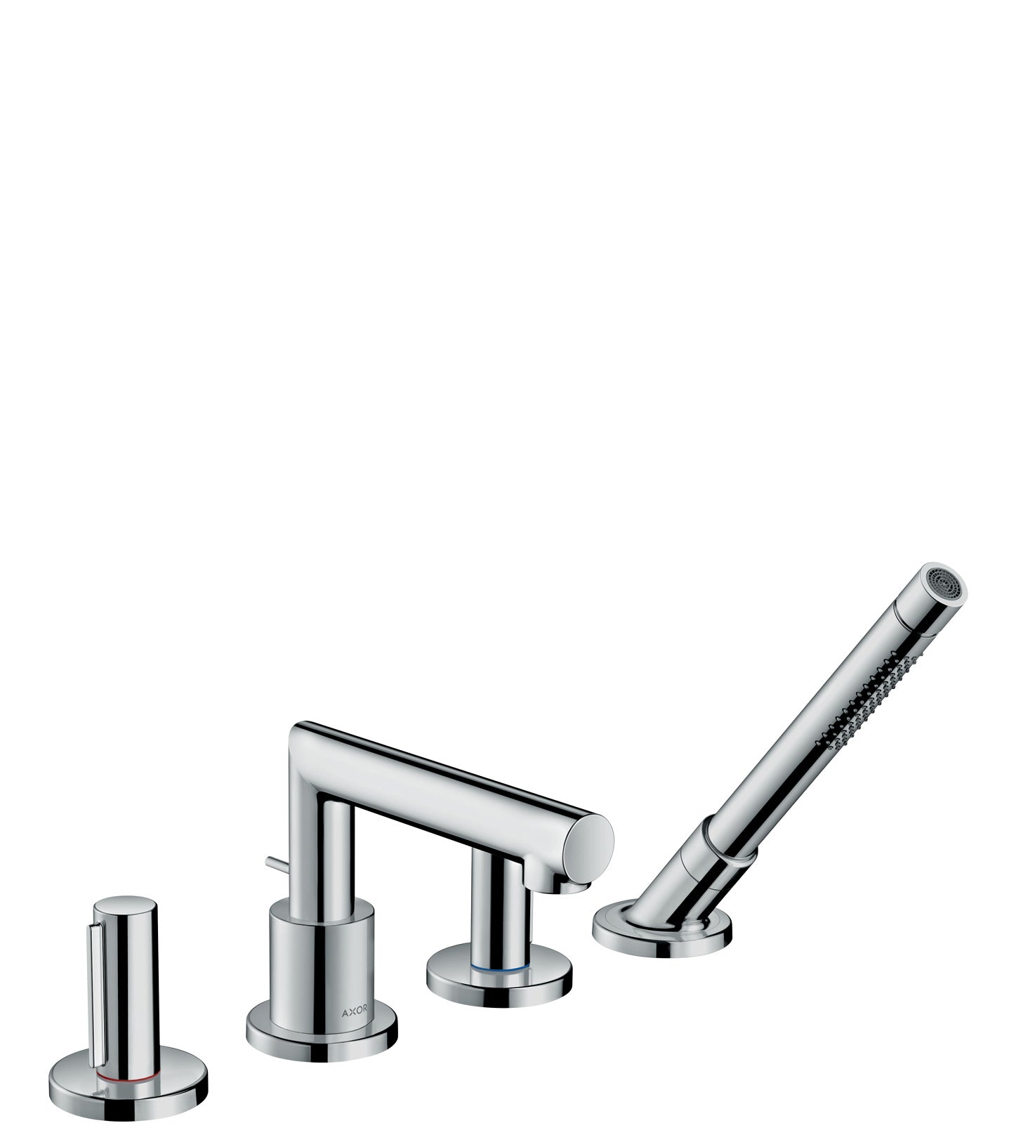 AXOR 45444001 Chrome Uno Modern Roman Tub Filler