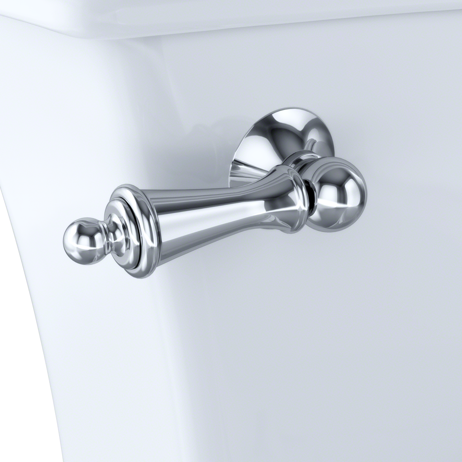 TOTO THU148#CP TRIP LEVER - POLISHED CHROME For CLAYTON TOILET , Polished Chrome