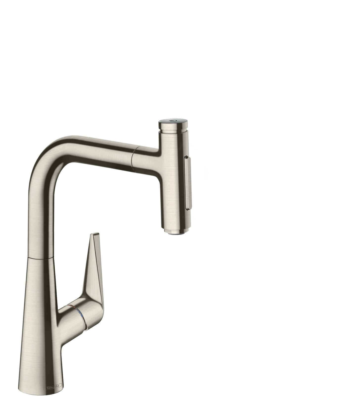 HANSGROHE 73868801 Stainless Steel Optic Talis Select S Modern Kitchen Faucet 1.75 GPM