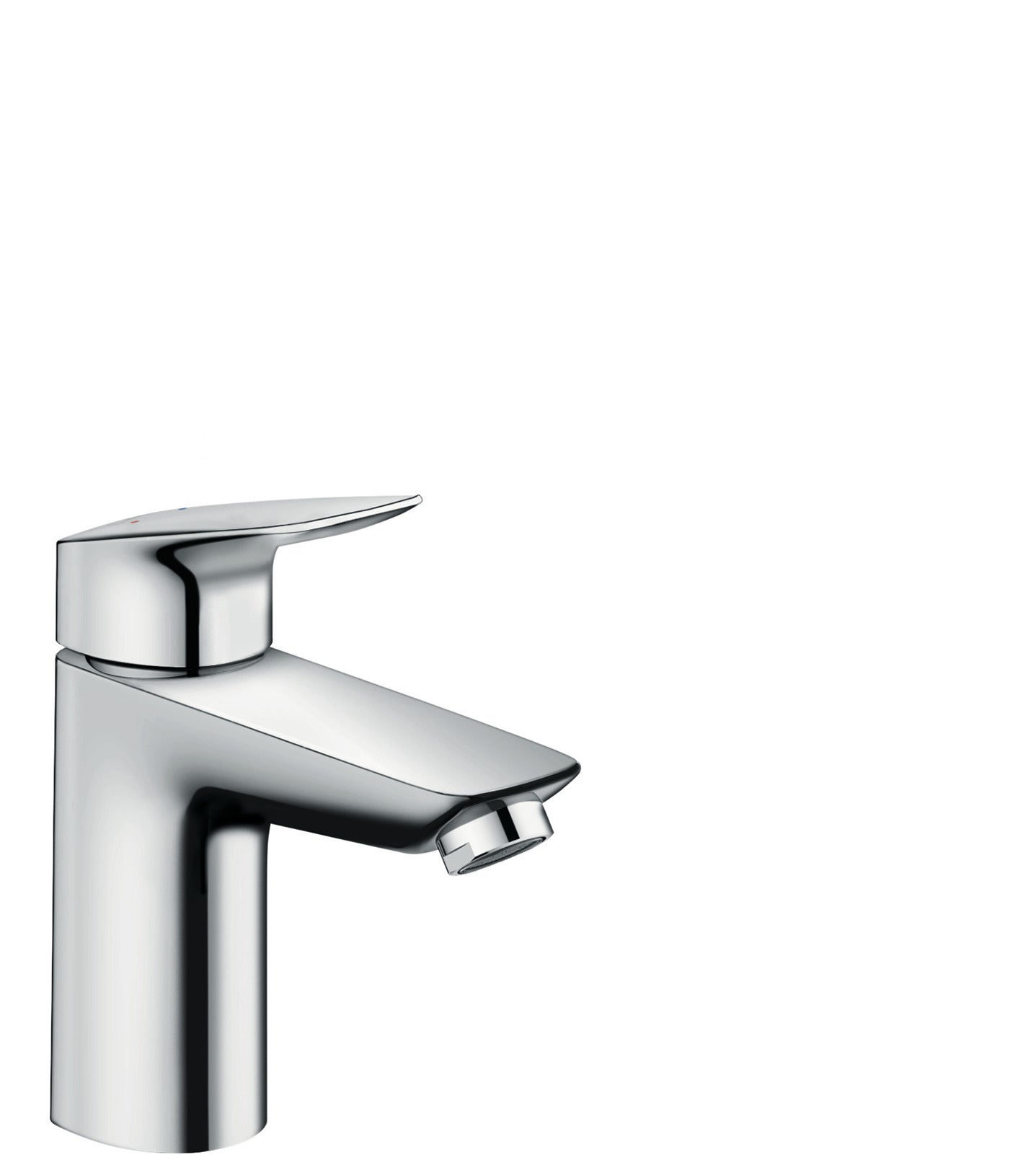 HANSGROHE 71104001 Chrome Logis Modern Single Hole Bathroom Faucet 1 GPM