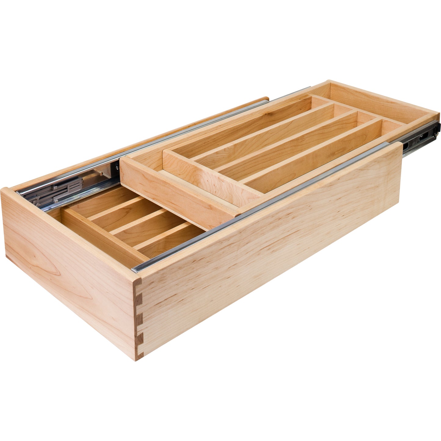 HARDWARE RESOURCES CD18 18" Double Cutlery Drawer